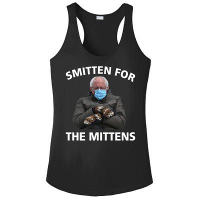 Smitten For The Mittens Bernie Sanders Ladies PosiCharge Competitor Racerback Tank