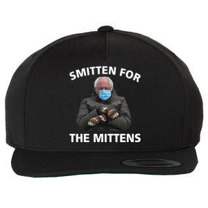 Smitten For The Mittens Bernie Sanders Wool Snapback Cap