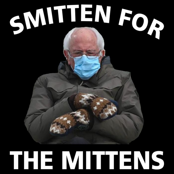 Smitten For The Mittens Bernie Sanders Wool Snapback Cap