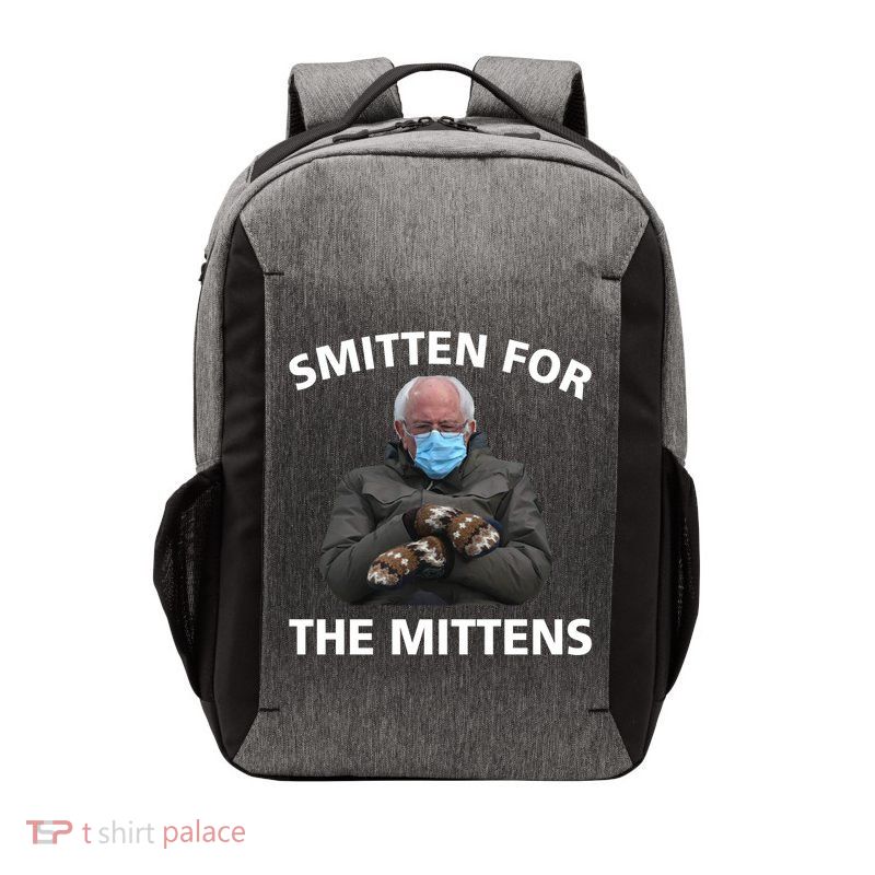 Smitten For The Mittens Bernie Sanders Vector Backpack