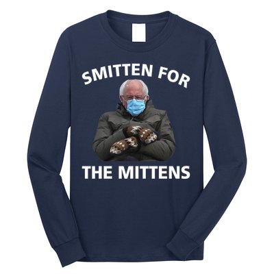 Smitten For The Mittens Bernie Sanders Long Sleeve Shirt