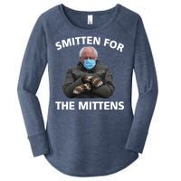 Smitten For The Mittens Bernie Sanders Women's Perfect Tri Tunic Long Sleeve Shirt