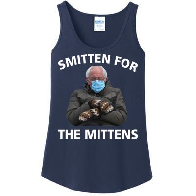 Smitten For The Mittens Bernie Sanders Ladies Essential Tank