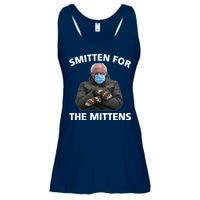 Smitten For The Mittens Bernie Sanders Ladies Essential Flowy Tank