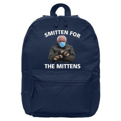 Smitten For The Mittens Bernie Sanders 16 in Basic Backpack