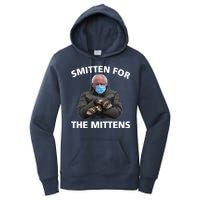 Smitten For The Mittens Bernie Sanders Women's Pullover Hoodie