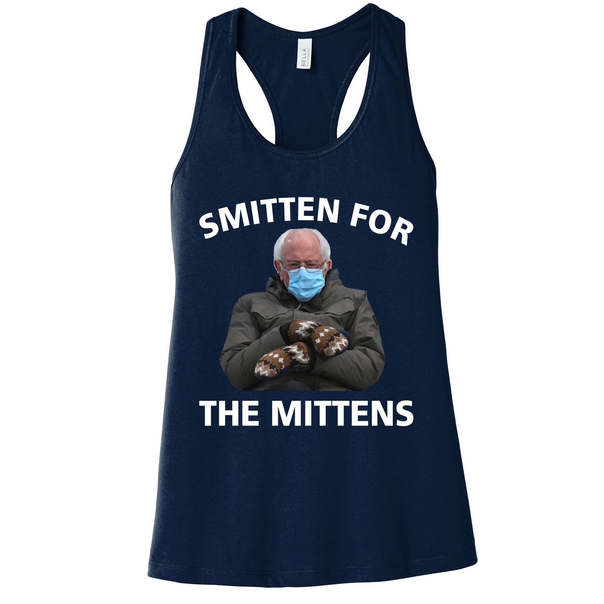 Smitten For The Mittens Bernie Sanders Womens Tank Top