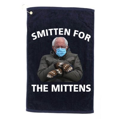 Smitten For The Mittens Bernie Sanders Golf Towel