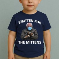 Smitten For The Mittens Bernie Sanders Toddler T-Shirt