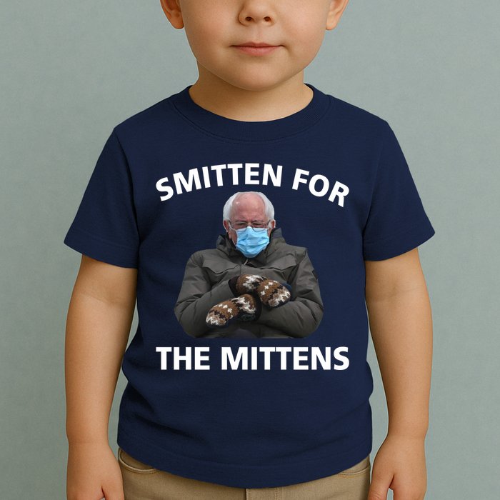 Smitten For The Mittens Bernie Sanders Toddler T-Shirt