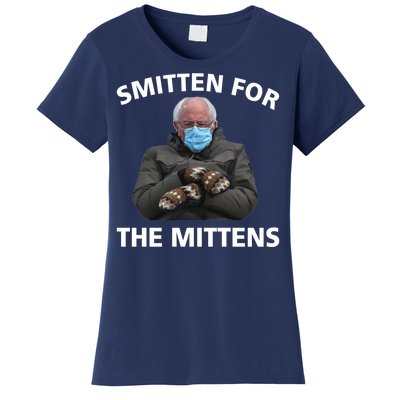 Smitten For The Mittens Bernie Sanders Women's T-Shirt