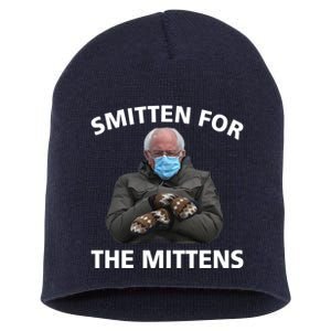 Smitten For The Mittens Bernie Sanders Short Acrylic Beanie