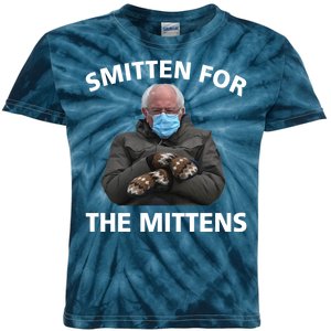 Smitten For The Mittens Bernie Sanders Kids Tie-Dye T-Shirt