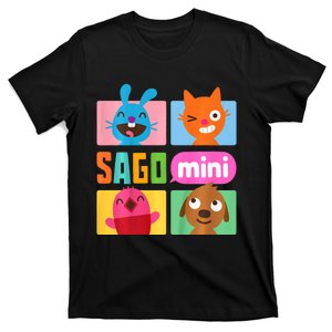 Sago Mini Jack Jinja Robin And Harvey Grid T-Shirt