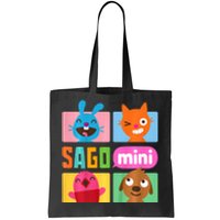 Sago Mini Jack Jinja Robin And Harvey Grid Tote Bag