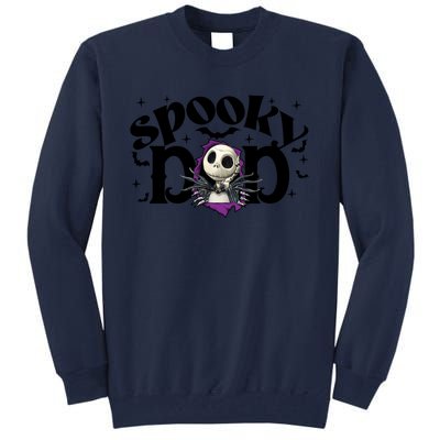 Spooky Mom Jack Skellington Nightmare Halloween Matching Family Spooky Tall Sweatshirt