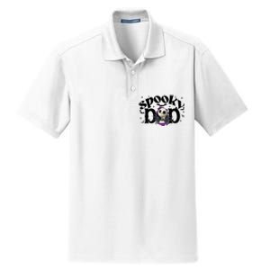 Spooky Mom Jack Skellington Nightmare Halloween Matching Family Spooky Dry Zone Grid Polo