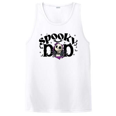 Spooky Mom Jack Skellington Nightmare Halloween Matching Family Spooky PosiCharge Competitor Tank