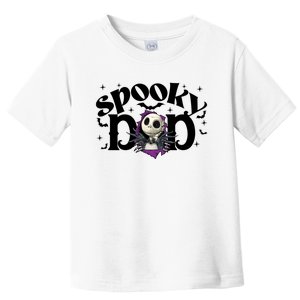 Spooky Mom Jack Skellington Nightmare Halloween Matching Family Spooky Toddler T-Shirt