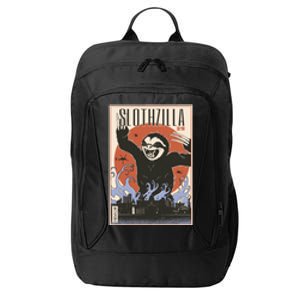 Sloth Monster Japanese Poster City Backpack