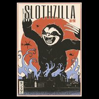 Sloth Monster Japanese Poster Impact Tech Backpack