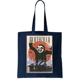 Sloth Monster Japanese Poster Tote Bag