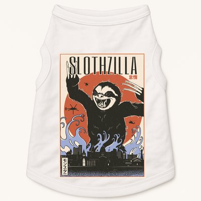 Sloth Monster Japanese Poster Doggie Tank