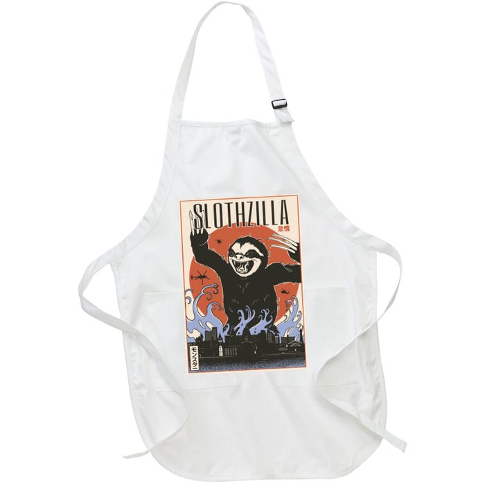 Sloth Monster Japanese Poster Apron