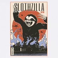 Sloth Monster Japanese Poster Poster
