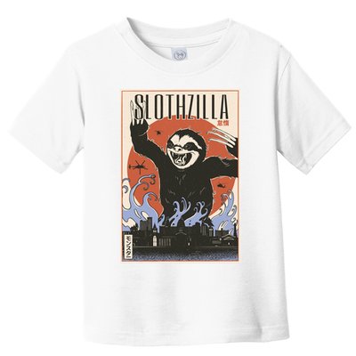 Sloth Monster Japanese Poster Toddler T-Shirt