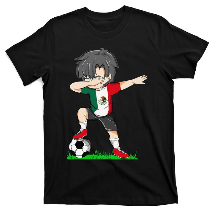 Soccer Mexico Jersey Mexican Flag Football T-Shirt