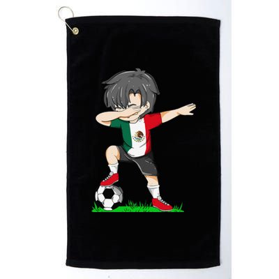 Soccer Mexico Jersey Mexican Flag Football Platinum Collection Golf Towel