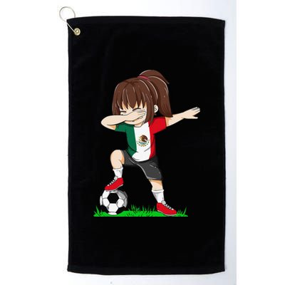 Soccer Mexico Jersey Mexican Flag Football Platinum Collection Golf Towel