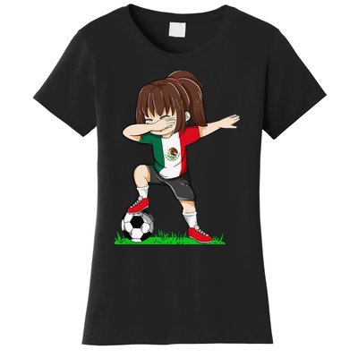 Soccer Mexico Jersey Mexican Flag Football Women's T-Shirt