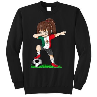 Soccer Mexico Jersey Mexican Flag Football Dab Sweatshirt