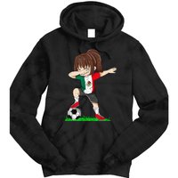 Soccer Mexico Jersey Mexican Flag Football Dab Tie Dye Hoodie