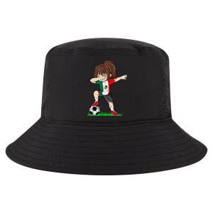 Soccer Mexico Jersey Mexican Flag Football Dab Cool Comfort Performance Bucket Hat