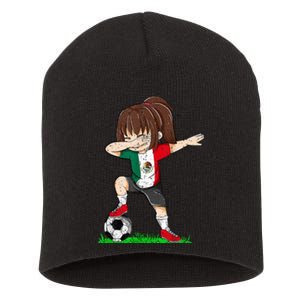 Soccer Mexico Jersey Mexican Flag Football Dab Short Acrylic Beanie