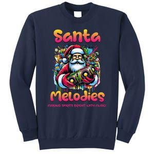 Santa Melodies Jazz Funk Soul Hip Hop Sweatshirt