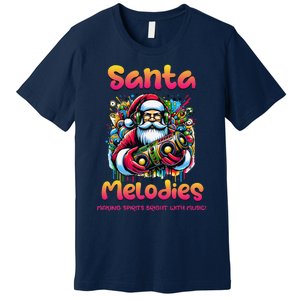 Santa Melodies Jazz Funk Soul Hip Hop Premium T-Shirt