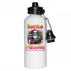 Santa Melodies Jazz Funk Soul Hip Hop Aluminum Water Bottle