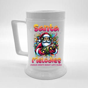 Santa Melodies Jazz Funk Soul Hip Hop Beer Stein