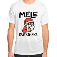 Santa Mele Kalikimaka Hawaiian Christmas Xmas  Adult ChromaSoft Performance T-Shirt