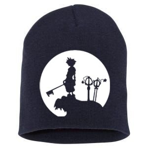 Sora Moon Kingdom Hearts Short Acrylic Beanie