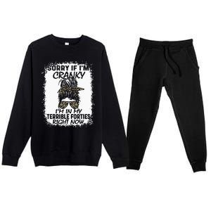 Spending My Kids Inheritance One Cruise At A Time Ship Fun Premium Crewneck Sweatsuit Set