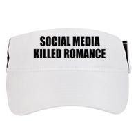 Social Media Killed Romance Adult Drive Performance Visor