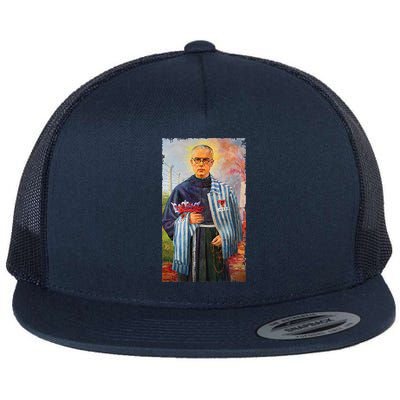 St Maximilian Kolbe Two Crowns Catholic Saint Flatbill Hat