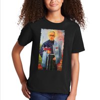 St Maximilian Kolbe Two Crowns Catholic Saint Kids T-Shirt