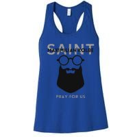 Saint Maximilian Kolbe Women's Racerback Tank