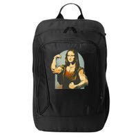 Strong Mona Lisa Leonardo Da Vinci Motiv Bodybuilding Body City Backpack